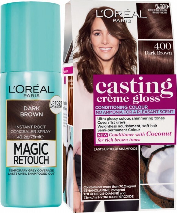 Lu2019Oréal Casting Crème Gloss Hair Colour 1 Pack or Magic Retouch
