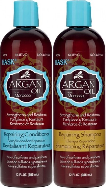 Coles Hask Shampoo or Conditioner 355mL offer