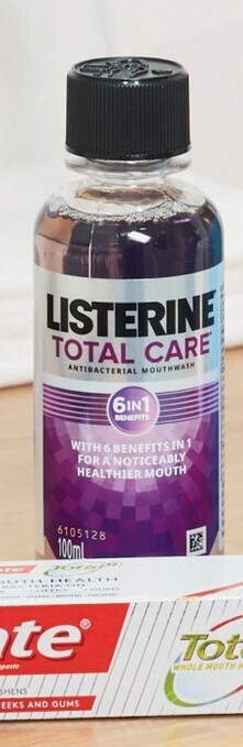 Coles Listerine Total Care Mouthwash 100mL offer