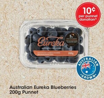 Coles Australian Eureka Blueberries 200g Punnet offer