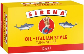 IGA Sirena tuna slices 125g selected varieties offer