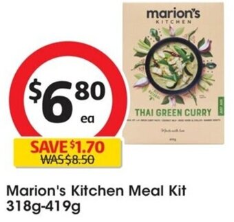 Coles Marion's Kitchen Meal Kit 318g-419g offer