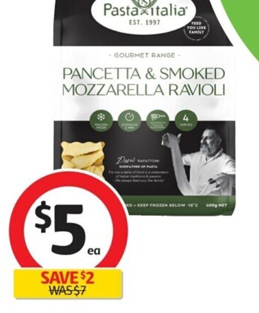 Pasta Italia Ravioli 400g offer at Coles