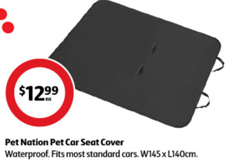 Coles Pet Nation Pet Car Seat Cover offer