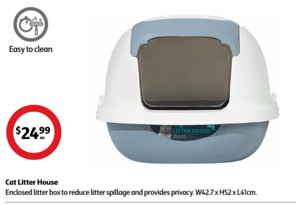 Cat Litter House offer at Coles