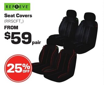 Repco Seat Covers offer