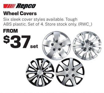 Repco Wheel Covers offer