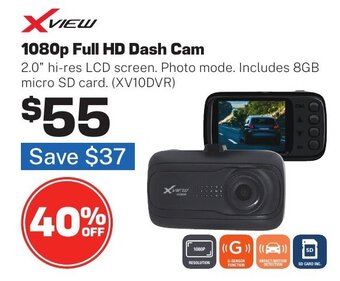 Repco 1080p Full HD Dash Cam offer
