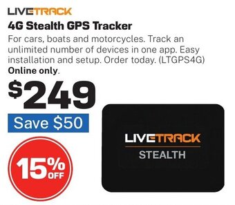 Repco 4G Stealth GPS Tracker offer