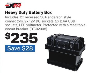 Heavy Duty Battery Box