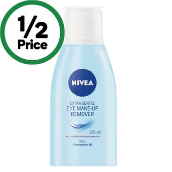 Woolworths Nivea extra gentle eye make-up remover with provitamin b5 125ml offer