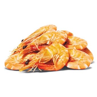Woolworths Fresh cooked crystal bay banana prawns offer