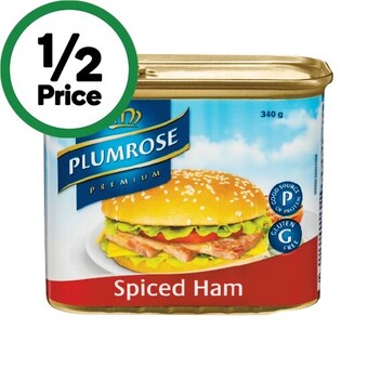 Woolworths Plumrose spiced ham 340g offer