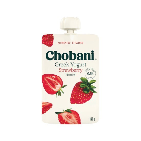Chobani greek yogurt pouch 140g offer at Woolworths