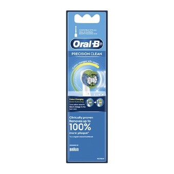 Woolworths Oral-b precision clean replacement brush heads pk 2 offer