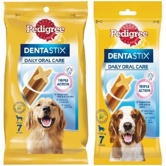 Pedigree dentastix dog treat pk 7