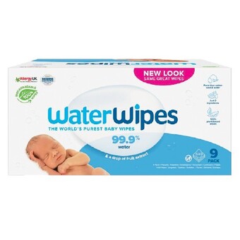 Woolworths Waterwipes baby wipes 60 x pk 9 offer