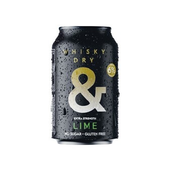 Woolworths Ampersand whisky and dry cans 4x330ml offer