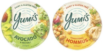 Coles Yumi's classic dip 200g offer