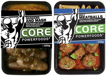 Coles Core powerfoods frozen meal 350g offer