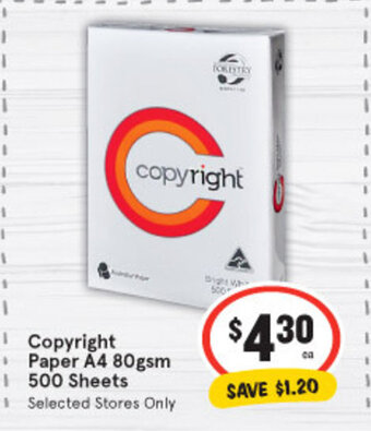 IGA Copyright Paper A4 80gsm 500 Sheets offer