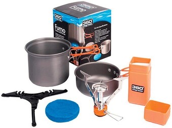 360 degrees furno stove & pot set