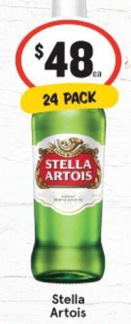 IGA Stella Artois offer