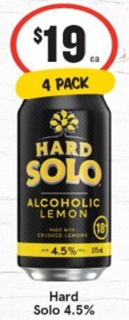 IGA Hard Solo 4.5% offer
