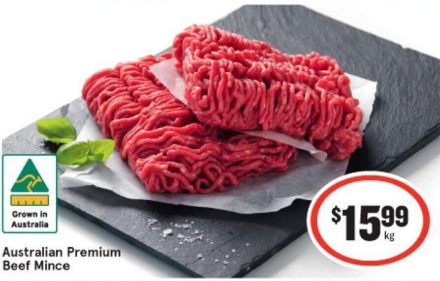 Australian Premium Beef Mince offer at IGA