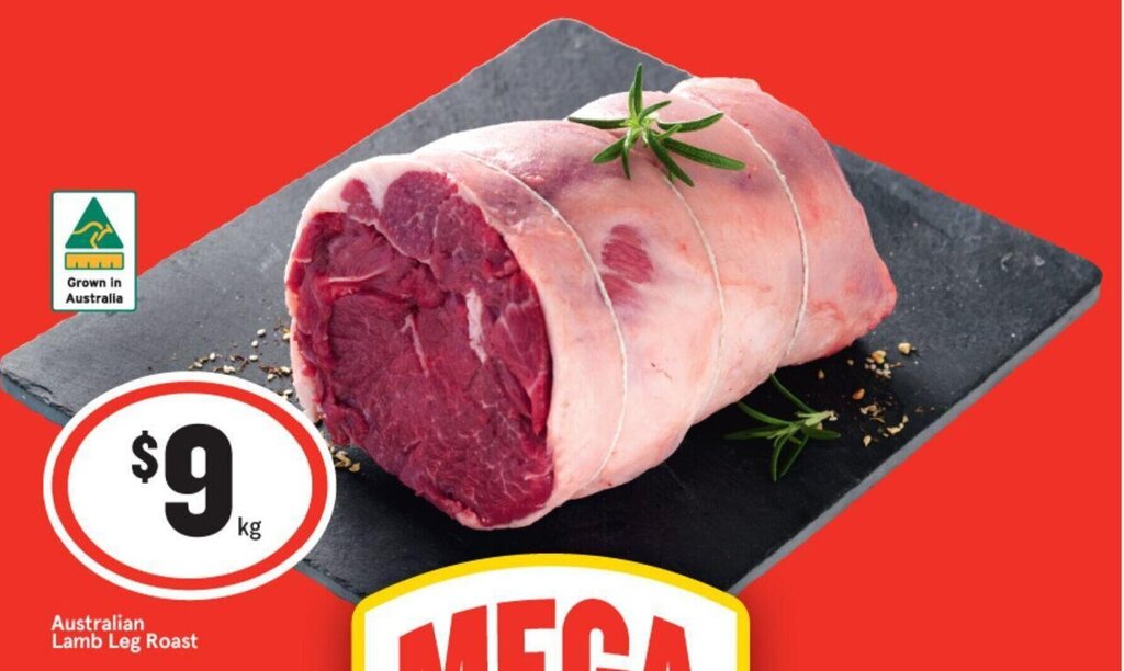 Australian Lamb Leg Roast offer at IGA