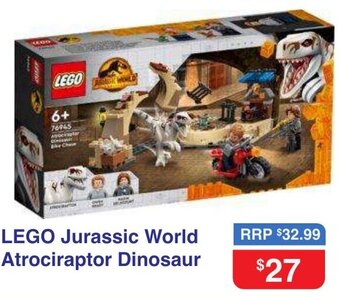 ToysRus LEGO Jurassic World Atrociraptor DinosauLEGO Jurassic World offer