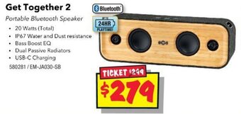 Get Together 2 Portable Bluetooth Speaker