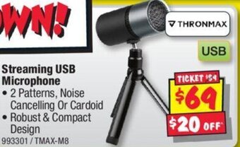 JB Hi-Fi Streaming USB` Microphone offer