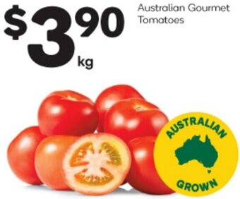 Woolworths Australian Gourmet Tomatoes offer