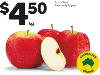 Woolworths Australian Pink Lady Apples offer