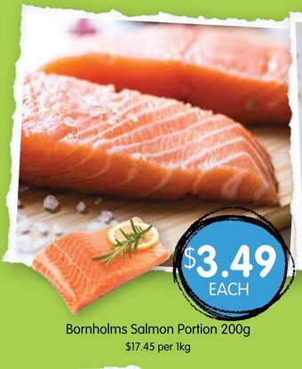Bornholms Salmon Portion 200g