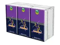 NRL Pocket Tissues Melbourne Storm 6 Pack