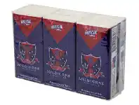 AFL Pocket Tissues Melbourne 6 Pack