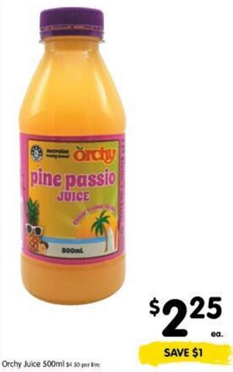 Spar Orchy Juice 500ml offer