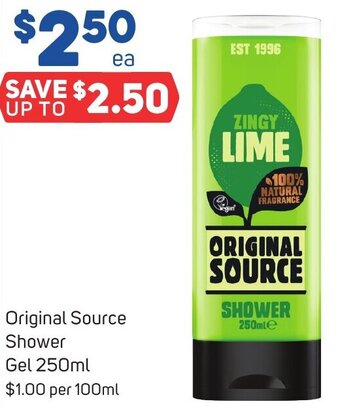 Foodland Original Source Shower Gel 250ml offer