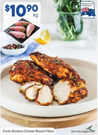 Foodland Fresh Skinless Chicken Breast Fillets offer