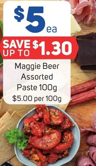 Foodland Maggie Beer Assorted Paste 100g offer
