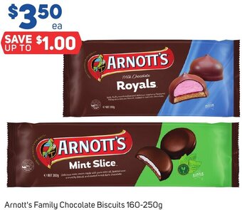 Foodland Arnott's Family Chocolate Biscuits 160-250g offer