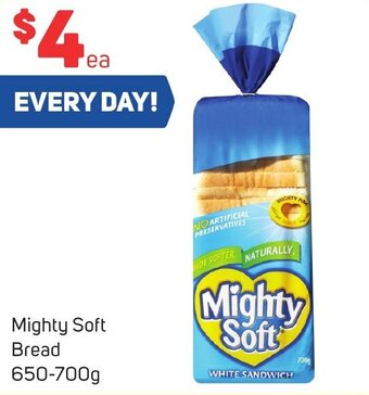 Foodland Mighty Soft Bread 650-700g offer