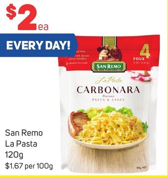 Foodland San Remo La Pasta 120g offer