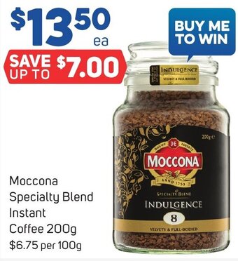 Foodland Moccona Specialty Blend Instant Coffee 200g offer