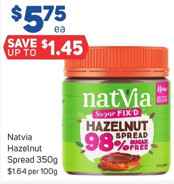 Natvia Hazelnut Spread 350g