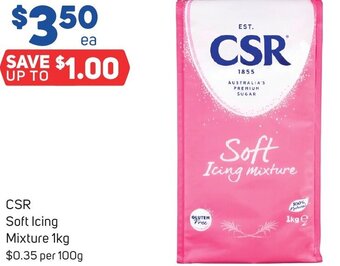 Foodland CSR Soft Icing Mixture 1kg offer