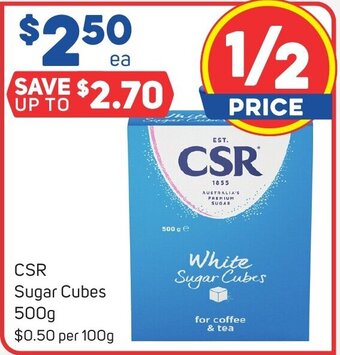 Foodland CSR Sugar Cubes 500g offer
