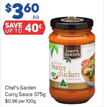 Foodland Chef's Garden Curry Sauce 375g offer